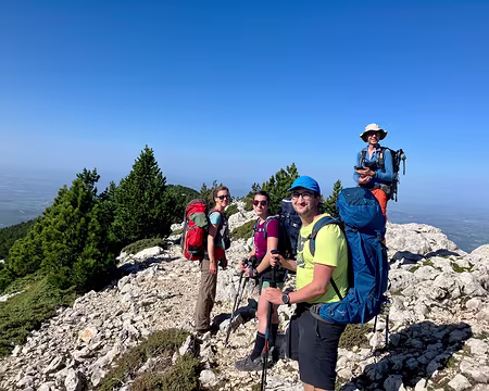 IMG_1526 Sur la crête Ouest du Mont Ventoux.