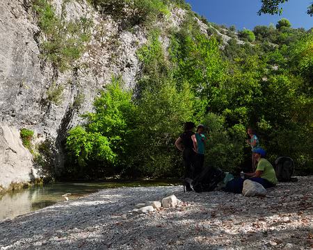 P1170085 Le Toulourenc le temps d'une petite pause.