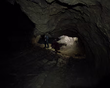 PXL_20231007_074621451 Visite de la Baume des Anges jusqu'à son lac terminal.