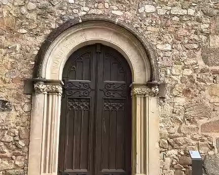 IMG_4489 Portail d’entrée de l’église. Ermitage de Sta Eugenia