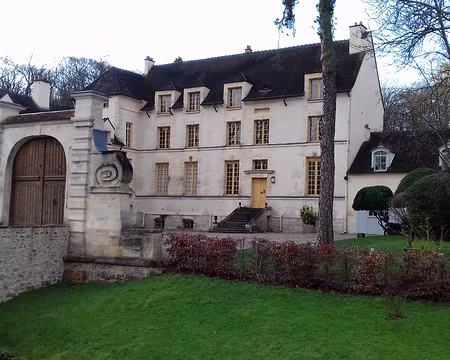 002 Le château du Pont à Louveciennes, monument historique des XVII-XVIIIème siècles
