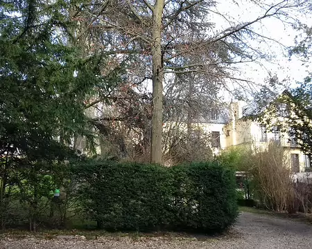 001 La villa des Fauvettes, rue Pradier à Ville-d’Avray, a abrité des personnages célèbres …