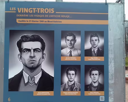 034 Les vingt-trois résistants de l’Affiche rouge seront célébrés ce soir au Panthéon