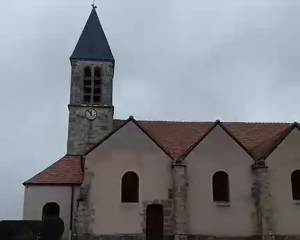024 L’église Saint-Rémy (XIIIème siècle) construite pour les religieuses du prieuré de Haute Bruyère (démoli en 1794)