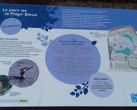 012 Le parc départemental de la Plage bleue à Valenton. Classé Espace naturel sensible en 1991