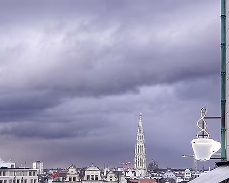 030 Mont des Arts au crépuscule.