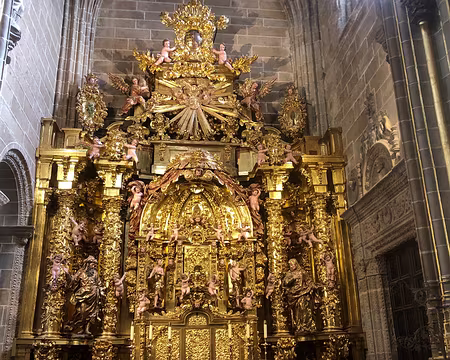 IMG_5158 Cathédrale neuve de Plasence. Peinture de l'autel