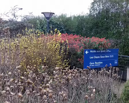 001 Départ de la gare des Clayes-sous-Bois (Yvelines) pour une randonnée de 19 km jusqu’à Noisy-le-Roi via Villepreux, Rennemoulin, et Bailly