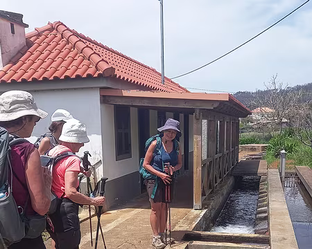 162 La maison du répartiteur d'eau, sur la levada.