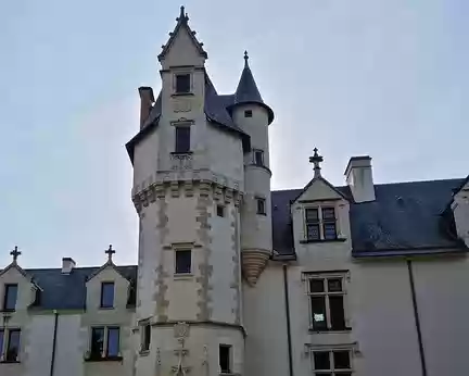 021 Hôtel Tyndo à Thouars. Cet hôtel particulier appelé « la maison du Président » fut élevé à la fin du XVe siècle