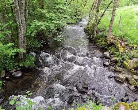 178 La Selves prend sa source dans l'Aveyron sur le revers ouest du plateau de l'Aubrac sur la commune de Laguiole à 1330 m d'altitude