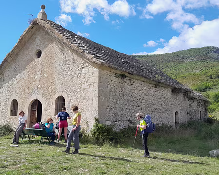 20240508_170320 La chapelle Saint-Claude, terme de notre 1ère journée.