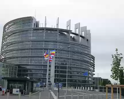 P1190167 Le Parlement européen de Strasbourg inauguré en 1999
