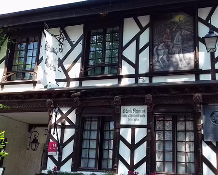 014 L’hostellerie du Bas-Bréau où séjourna l’écrivain écossais Robert Louis Stevenson