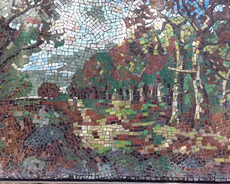 017 Lisière de forêt, d’après Narcisse Diaz de la Pena (1871), exposé au musée d’Orsay