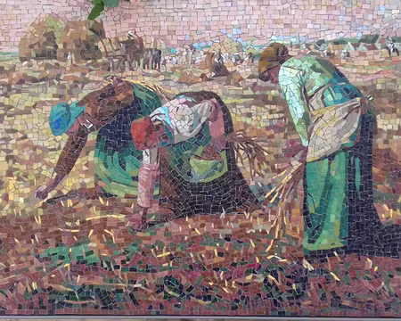 019 Les glaneuses d’après Jean-François Millet (1857), exposé au musée d’Orsay