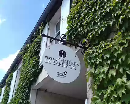 028 L’auberge Ganne abrite le musée départemental des peintres de Barbizon depuis 2004