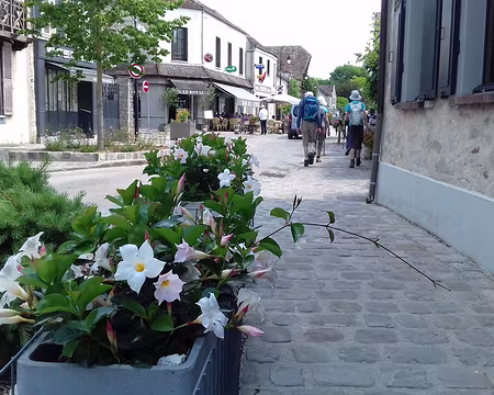 030 Barbizon, village fleuri