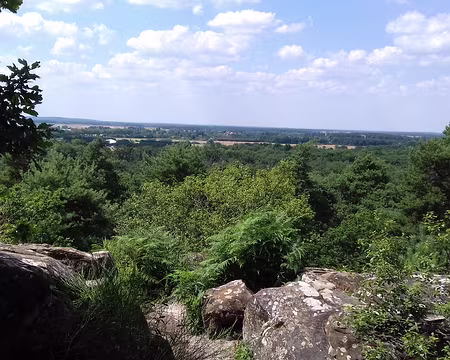 039 Vue sur la plaine et le village de Chailly-en-Bière