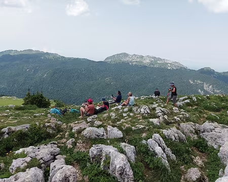 21 Pique-nique au sommet de Charmant Som