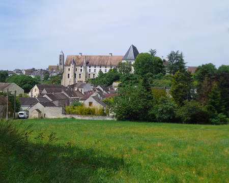 P1190272 Abbaye royale Saint-Séverin fondée au VIè s., Château-Landon