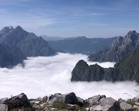IMG_5460 La vallée du Rio Cares sous les nuages