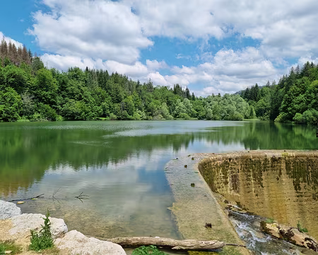 031 Lac et barrage de Cuttura