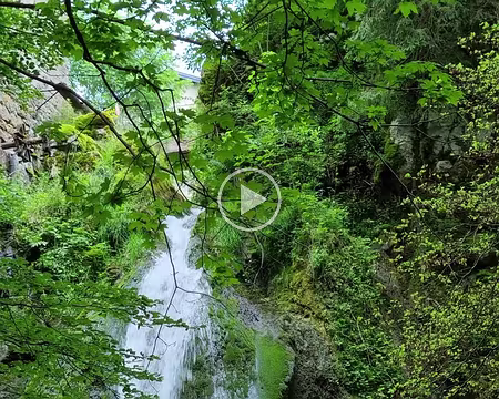 126 Cascade du Bief de la Chaille. En patois signifie « le ruisseau de la brèche »
