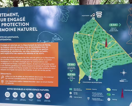 039 La butte de Montassis (46 ha) est un site naturel départemental. Elle fait partie des collines de la Goële