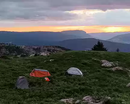 23b Nuitée sur l'herbe