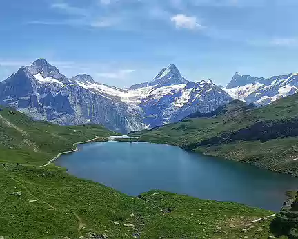 20240725_141747-01 Bachsee, face au Wetterhorn 3692 m, Schreckhorn 4078 m, Finsterahorn 4274 m