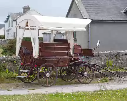 BW_455 Une cariole à Inish Mór. Mais où est le cheval ?