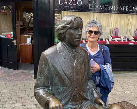 Galway. Sylvie et James Joyce