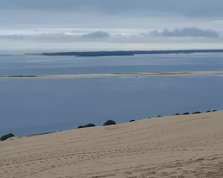 20240907_093219 ... et la presque-île du Cap-Ferret, les 2 bras de mer entourant le banc d'Arguin sont les passes du Bassin d'Arcachon
