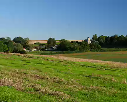 a00f Dernière pause de la fin de journée avec vue sur Ancienville.