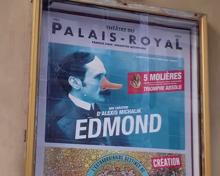 017 Au programme du théâtre : Edmond, et Sarah