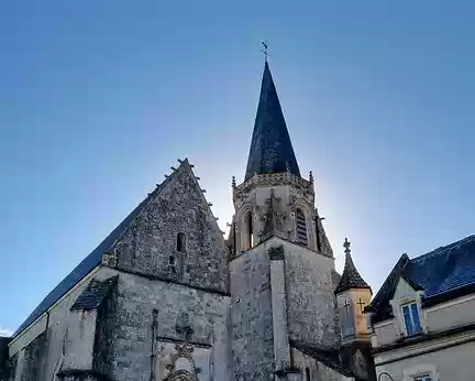 148 L'église Saint-Martin de Ligugé, située près de l'abbaye, a été construite au XVIe siècle et restaurée au XIXe siècle.