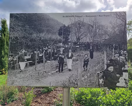 161 Saint-Benoît ville jardin abrite désormais le jardin d'images.
