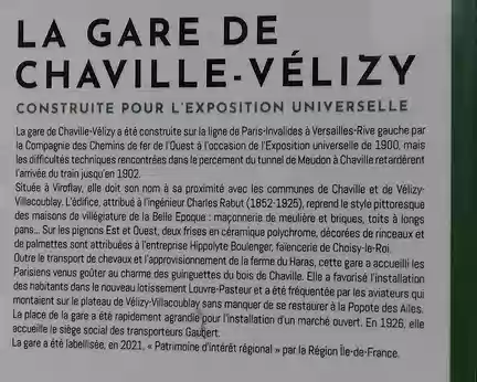 002 L’histoire de la gare de Chaville-Vélizy