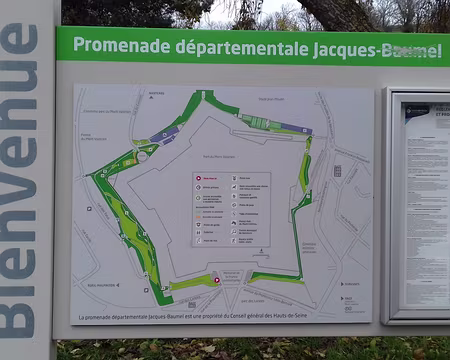 038 La Promenade départementale Jacques Baumel (2,4 km) autour de la Forteresse du mont Valérien