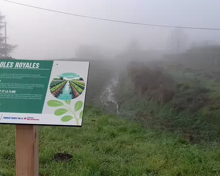 002 La rigole du Lit de Rivière. Les rigoles royales ont été créées au XVIIème siècle, sous le règne de Louis XIV, pour alimenter en eau le parc de Versailles