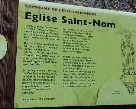 016 L’histoire de l’église paroissiale (XIII-XVIIIème siècle) de Lévis-Saint-Nom