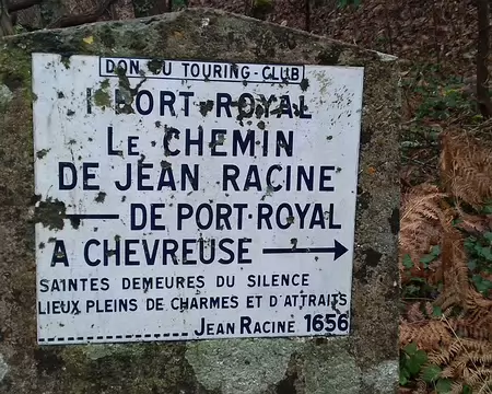 021 Sept plaques de céramique jalonnent le chemin Jean Racine