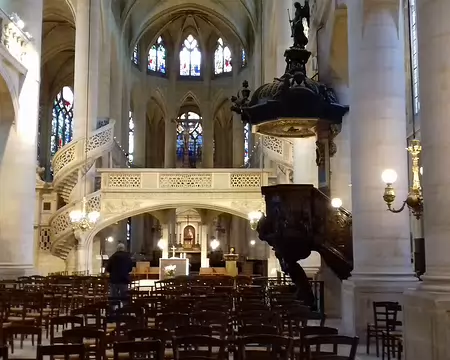 005 Le jubé Renaissance de l’église Saint-Etienne-du-Mont (1530)