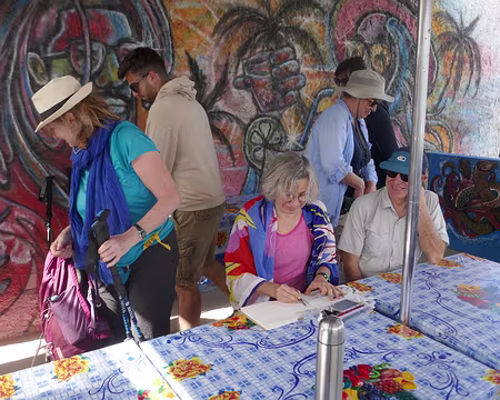 Pause café chez Isabel.