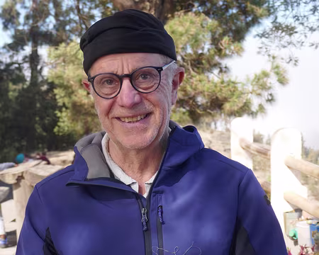 Pierre, qui pourrait passer pour le Cdt Cousteau si son bonnet était rouge.