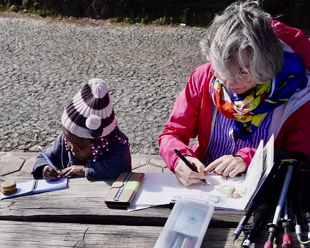 Tout le monde dessine... ou peint.