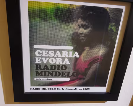 Au musée Cesària Évora, son ancienne maison.