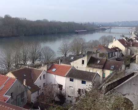 015 Depuis la rue de la Tour, point de vue sur la Seine