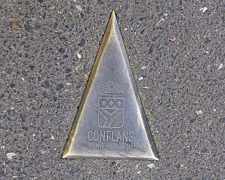 016 Le blason de la ville de Conflans-Sainte-Honorine